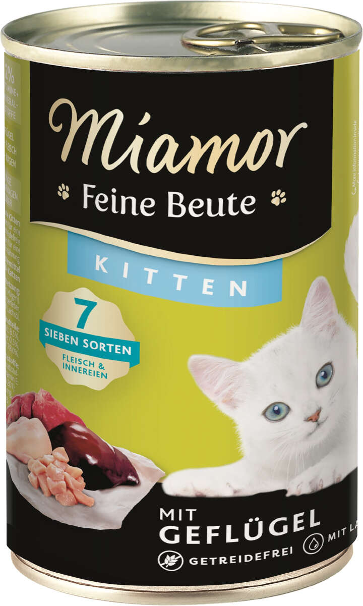 Miamor Katzen-Nassfutter Feine Beute Kitten - Geflügel